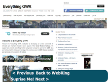 Tablet Screenshot of everythinggwr.com